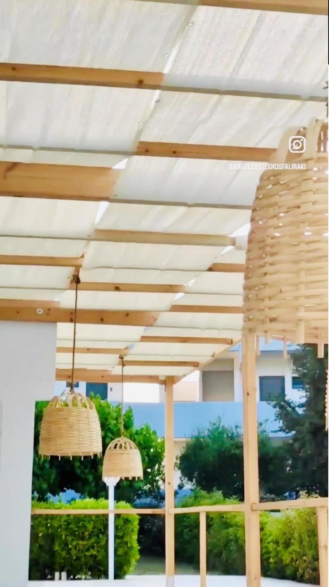 Angelos Studios 1-2 In Faliraki Rhodes-Ground Floor Ngoại thất bức ảnh
