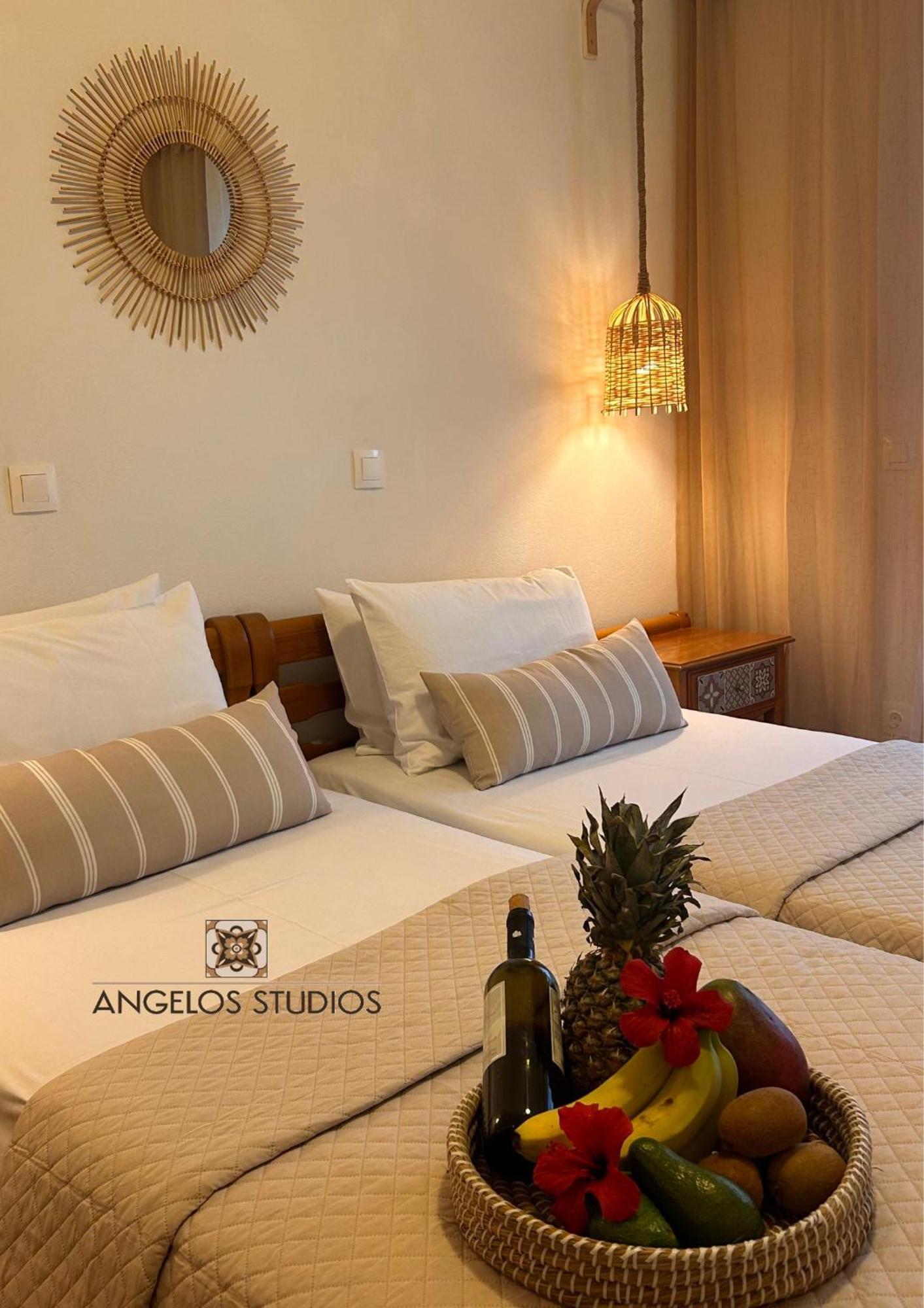 Angelos Studios 1-2 In Faliraki Rhodes-Ground Floor Ngoại thất bức ảnh