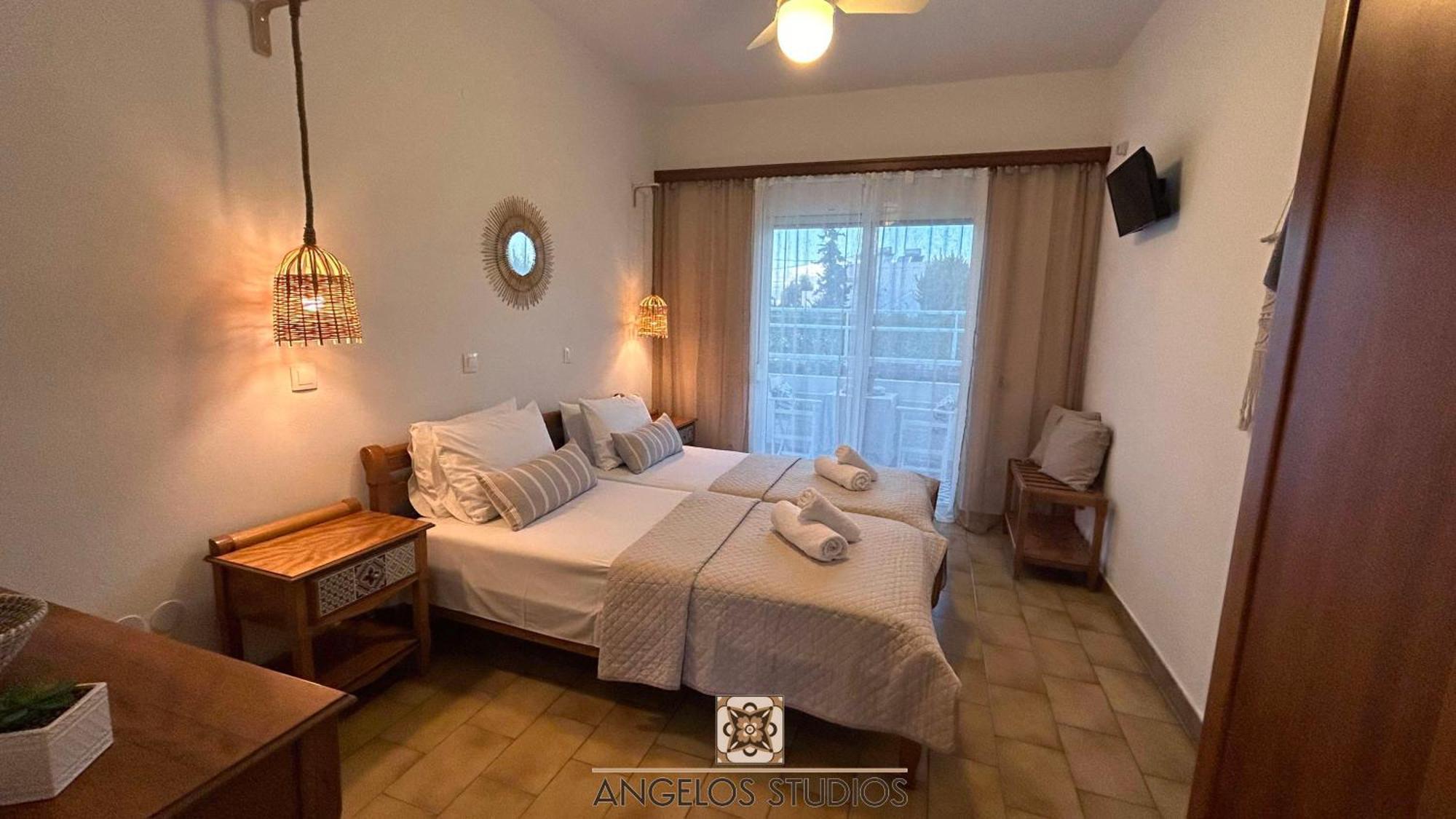 Angelos Studios 1-2 In Faliraki Rhodes-Ground Floor Ngoại thất bức ảnh