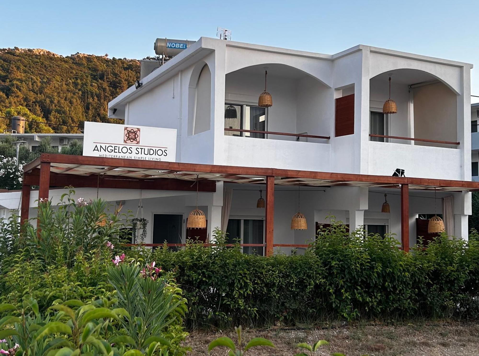 Angelos Studios 1-2 In Faliraki Rhodes-Ground Floor Ngoại thất bức ảnh